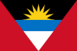 Vlag Antigua en Barbuda - 100x150cm Spun-Poly
